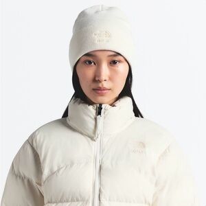 The North Face x SKIMS White Beanie